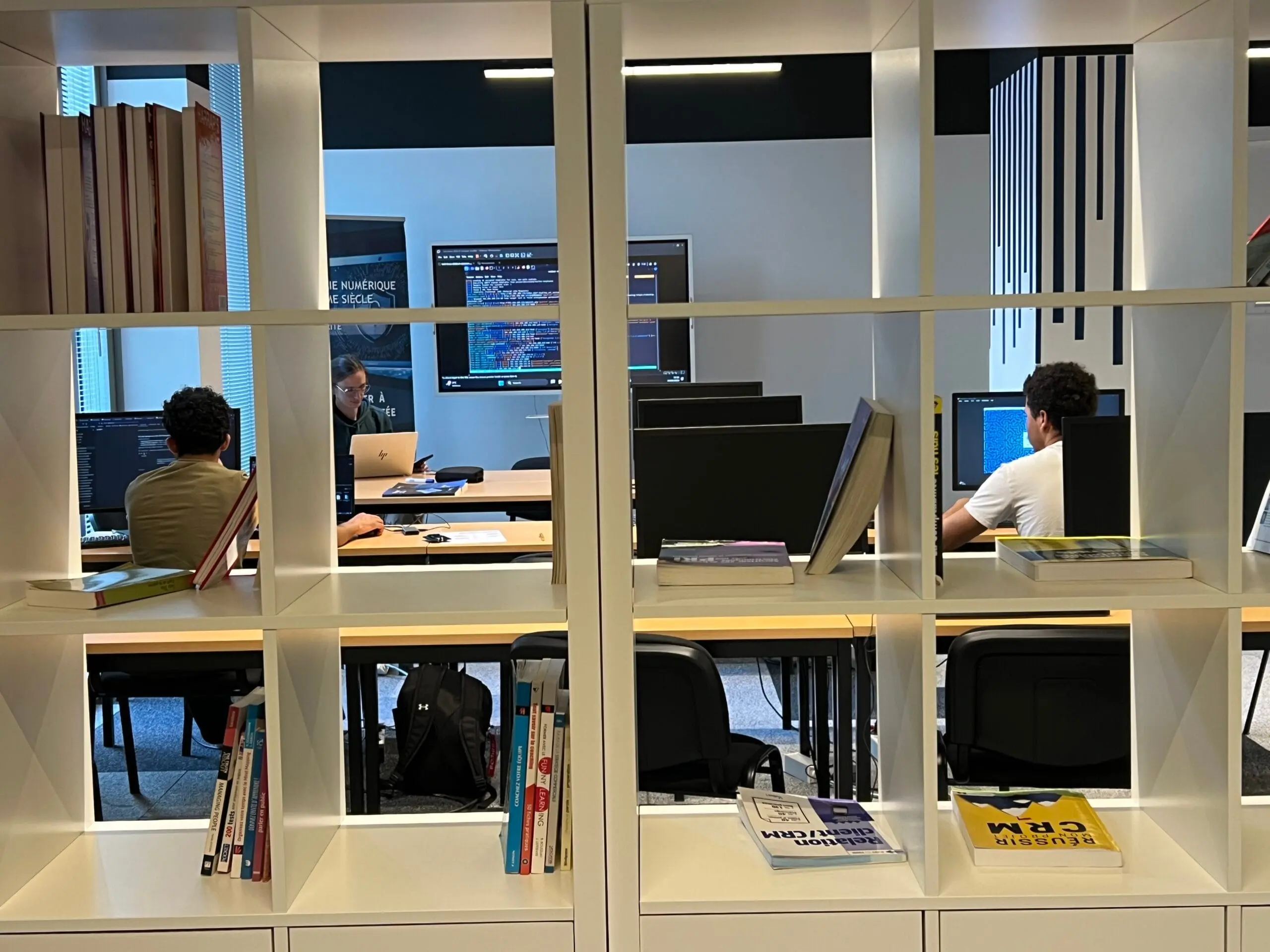 Étudiants en cybersécurité